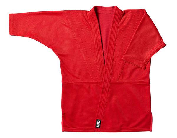 Grappling gi jacket red Gimono performance fightwear
